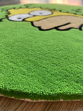 Homer in Bushes Woollen Rug